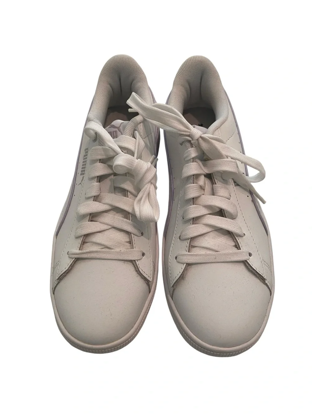 NWOB PUMA WHITE VIKKY V2 SHIFT SNEAKERS SIZE 6.5